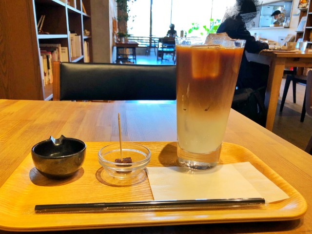 平針カフェ【キッサマシマロ】アイスカフェオレ