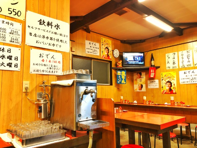 名古屋市天白区【丸平ラーメン(島田店)】内観２