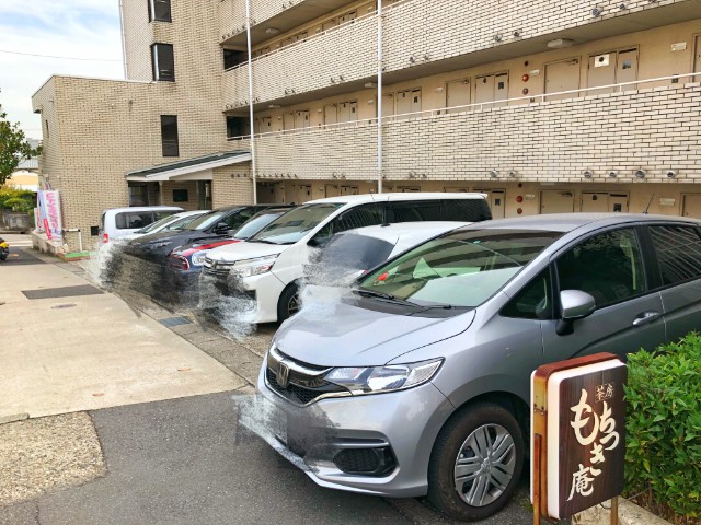 名古屋市天白区【もちつき庵】モーニング　駐車場満車