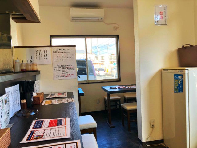 平針駅周辺おすすめラーメン店【八麺山(はちめんざん)】内観