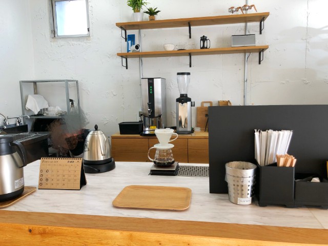 平針【BENCH COFFEE STAND (ベンチコーヒースタンド)】マシン類