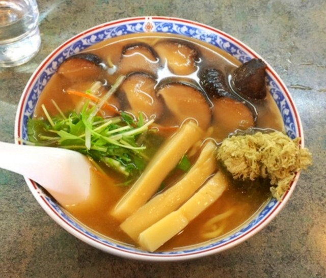 平針ラーメン(試験場近く)【味楽】椎茸ラーメン