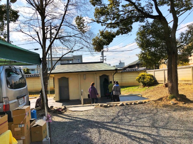 覚王山イベント【日泰寺縁日】お手洗い