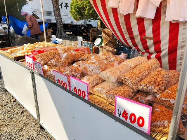 覚王山イベント【日泰寺縁日】ポン菓子２