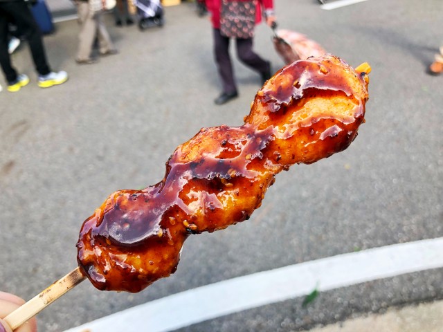 覚王山イベント【日泰寺縁日】五平餅