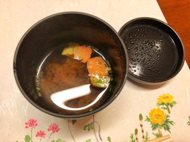 四間道/円頓寺 懐石 和食【那古野 みつ林】お味噌汁