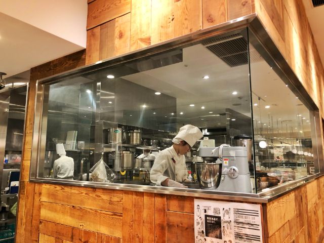 【無印カフェ】カフェ＆ミールムジ(MUJI)名駅　調理場