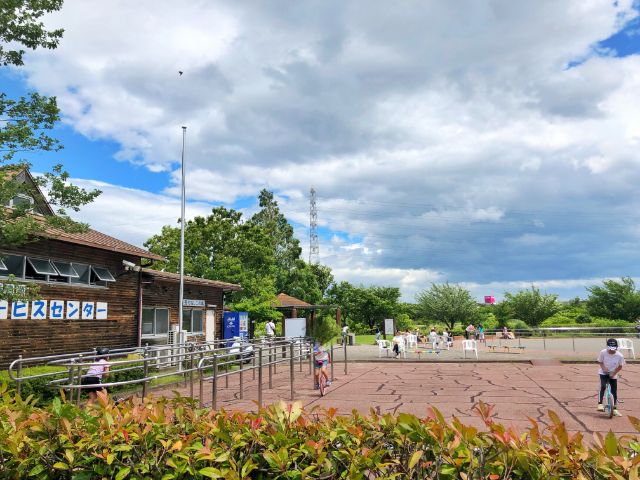 【戸田川緑地】一輪車広場練習風景３